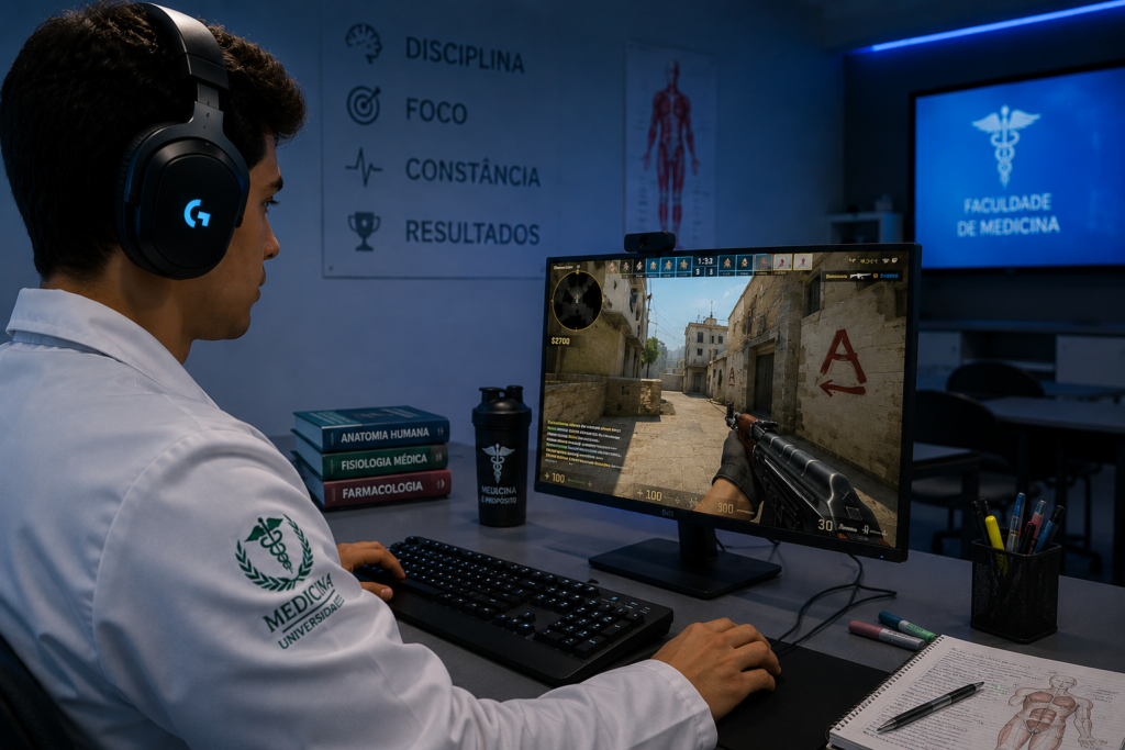 🎮 First Person Surgeons da UNOESTE: quando o CS 2 vira matéria na faculdade de medicina 🎮