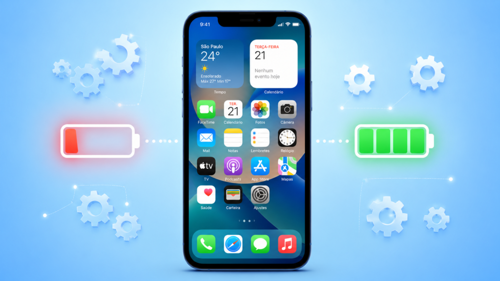 Como economizar bateria no iPhone