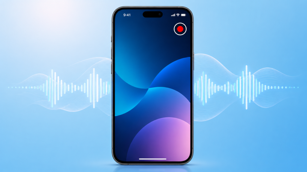 Como gravar a tela do iPhone com áudio